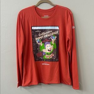 Brooks Run Disney Dopey Challenge The Gem Race 48.6 Miles Long Sleeve Sz XL 2026